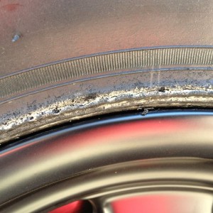 How unsafe is this? It's a retread. No leaking yet but it looks sketch
