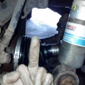Either im gonna have to take the whole cv out or bring it back and bitch...
