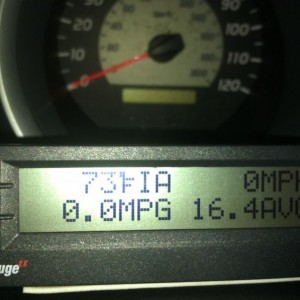 Scan gauge teaching me how to drive