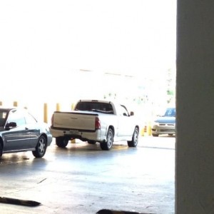 White 5-lugger with xr body kit