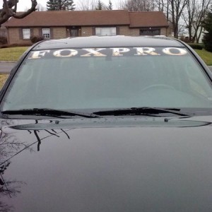 foxpro sticker I just put on my Tacoma