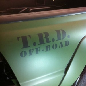 Custom TRD Badge