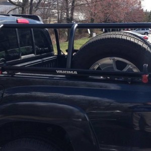 Bed Rack, Spare Tire