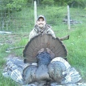 me with a gobbler last year