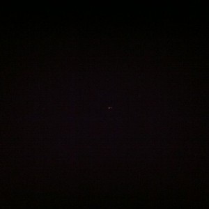 Dot in middle of pic is the damn interstate peeking thru the trees.