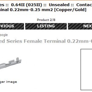 Heated Mirror Parts