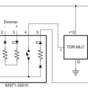 heated mirror schematic