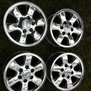 16" OEM CHROME WHEELS FOR SALE