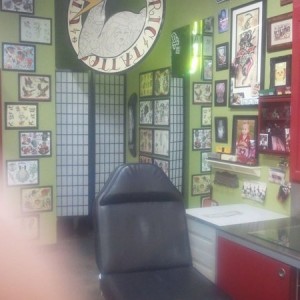 Union electric tattoo in Lawndale, Cali