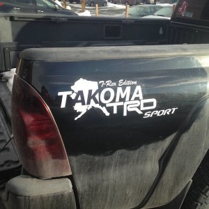 custom TRD sticker