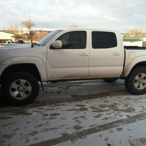The Tacoma a little dirty