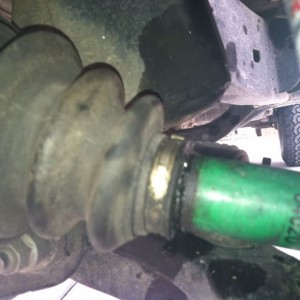 Also it looks like my boot as slid back on the otherwise, which actually is