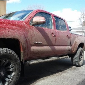 little mud with the new tires