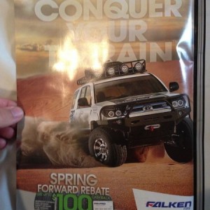 Awesome looking 4runner in the Popular Mechanics magazine!