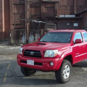 Radiant Red Tacoma