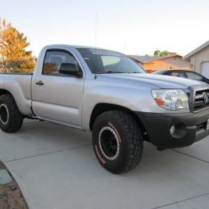 Lifted tacoma