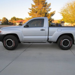 Lifted tacoma