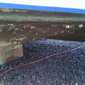 Mean while back to scrapping barnacles.