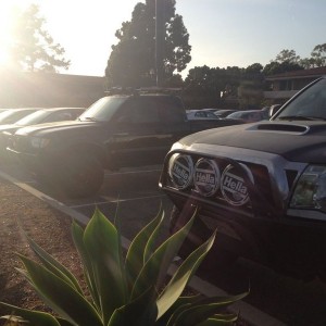 Gotta park next to the other taco