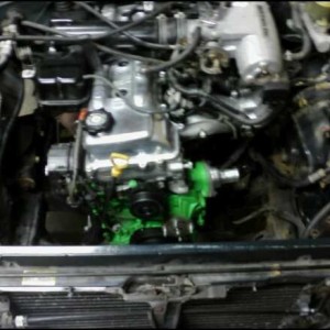 Motor back in Truck