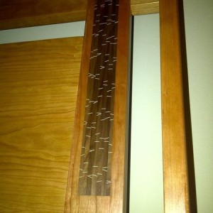 Wood bed homebuilt