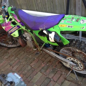 My kx250 post sandy