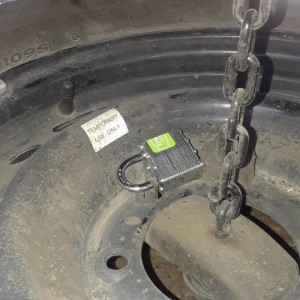 Spare Tire Lock