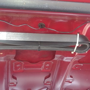 Under Hood Spare Accessory Belt