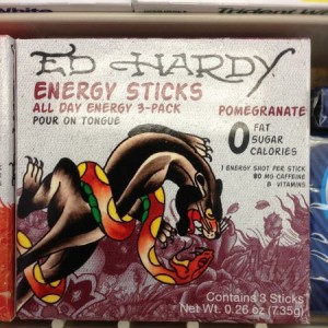 Wtf? So the clothing line did not work out so you go to energy sticks??