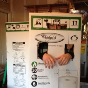 They told me I could become anything. So I became a water heater