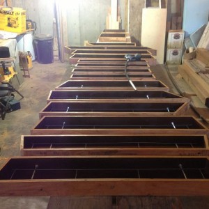 16 sill forms ready to pour / 18V cordless BGR