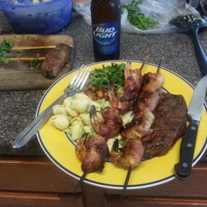 Dinner is served