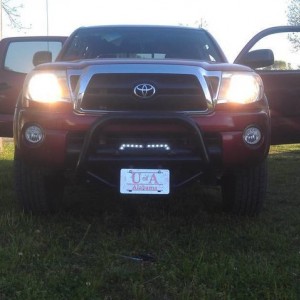 bull bar lights in with highs