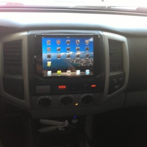 iPad Mini in my 08 X-Runner