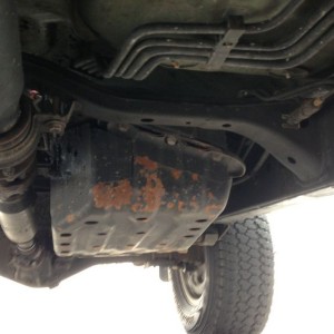 The only rusty piece on my truck. :(