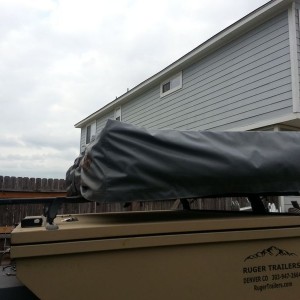 Making Room for the kayak