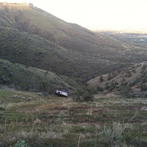 This is how my morning started...pulling out a jeep. Took my truck, another