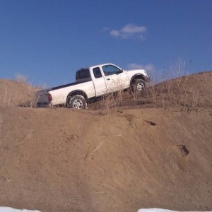 Wheeling in the sand