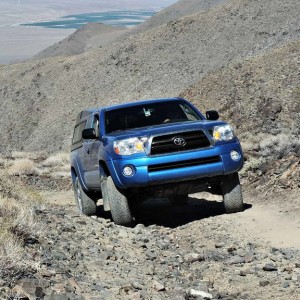 tire eating road