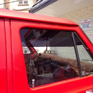 Nice dash cover. Looks like he skinned a bear.