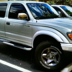 With freshly painted wheels!