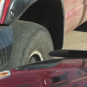 Lots of tread left on those tires