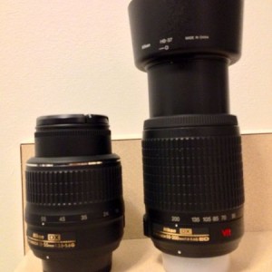 Nikon 18-55, 55-200 FS