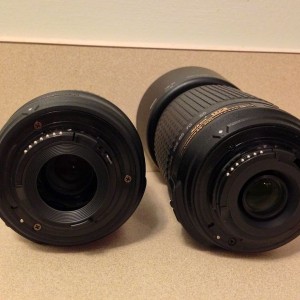 Nikon 18-55, 55-200 FS