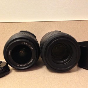Nikon 18-55, 55-200 FS
