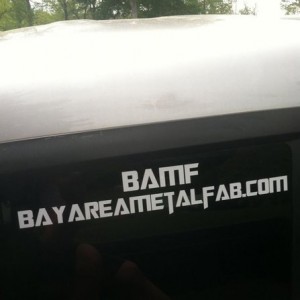 Sticker is on.