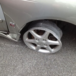 Time for me to look for a different parking spot....