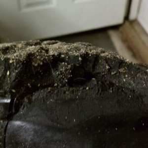 :( No wonder I was walking crooked. Looks like I need another pair of boots