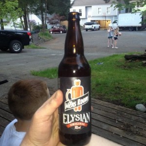 On my deck drinking a brew in the PNW... Fuck yeah!