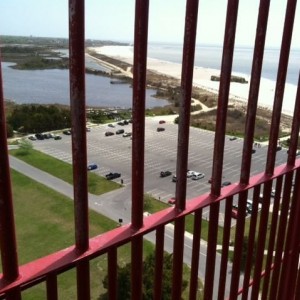 From the top of the Cape May Light House.